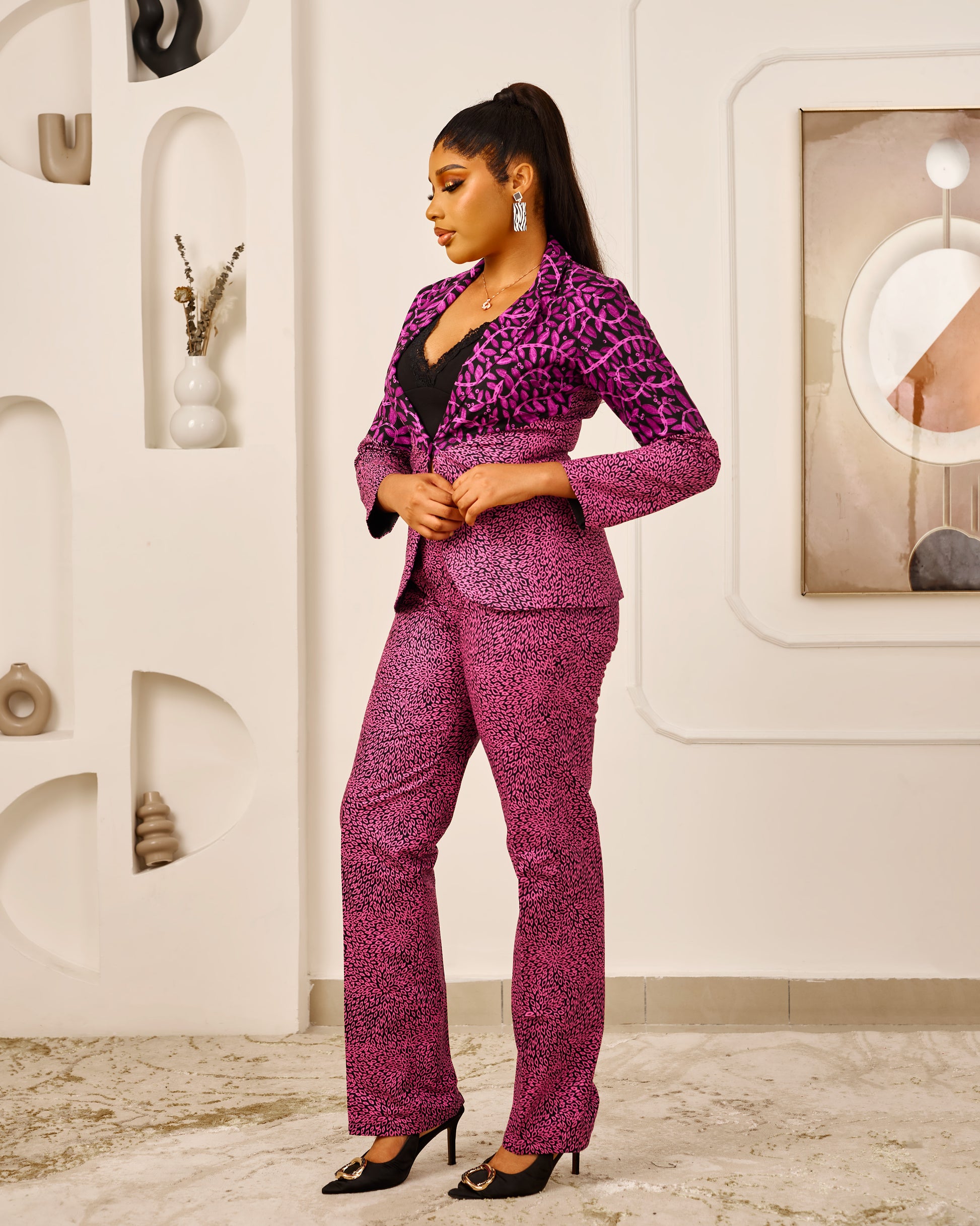 ABÍMÁDÉ Ladidi Suit Trouser Set