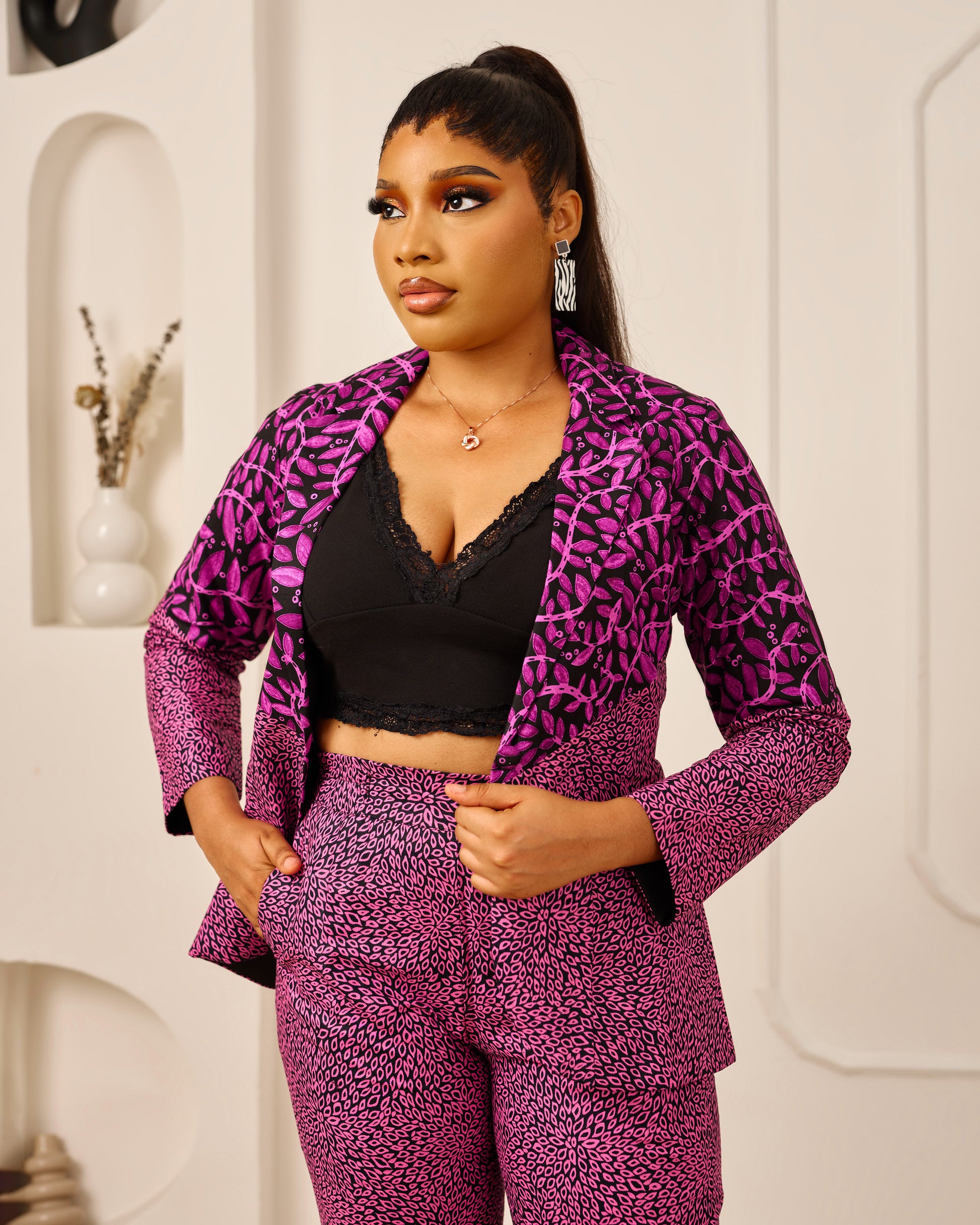 ABÍMÁDÉ Ladidi Suit Trouser Set